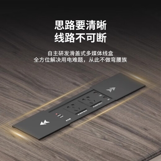 Chengyu boss desk simple modern desk supervisor desk and chair combination luxury double cabinet president manager desk office furniture 2.0 meters luxury boss desk