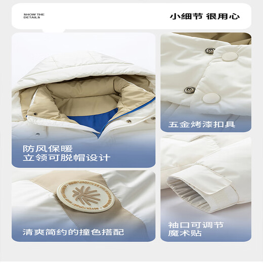 WASSUP UOSNE官方潮牌羽绒服男女款冬季美系免洗PU皮90鸭绒派克服飞行员外套男 9227哑光黑（90%鸭绒） M （建议120-145斤）
