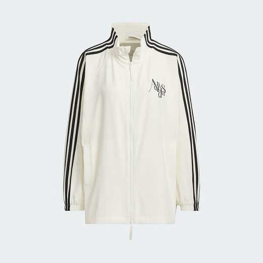 
Adidas Clover Jacket Women's Summer New Sportswear Fashion Casual Comfortable Stand-alone Jacket JI9767 JI9768 Han Yu White M