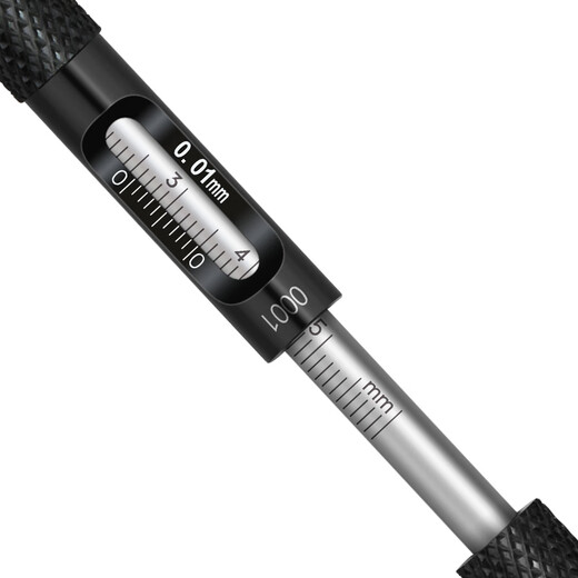 Three-quantity high-precision aperture gauge cone inner diameter gauge no parallax carbon steel plug gauge feeler gauge inner hole measurement JDV38/0.1-5*0.01mm (no parallax)