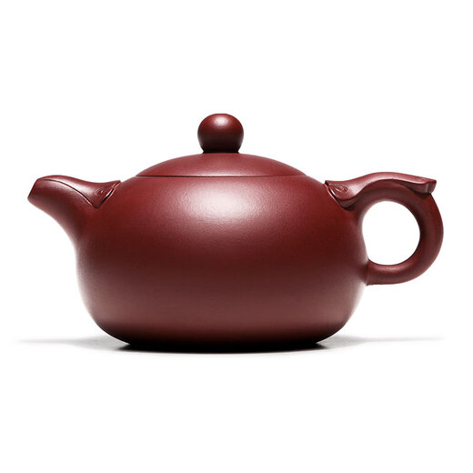 Fangu Yixing famous purple clay pot pure handmade original ore household old purple clay Ruyi Xishi teapot Kung Fu tea set Ruyi Xishi single pot 240cc