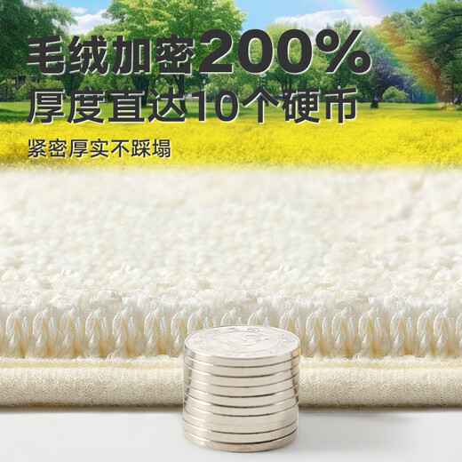 Dajiang Flocking Bathroom Mat Salle de bain Anti-slip Absorbant le tapis de pied semi-cercle 45x75cm