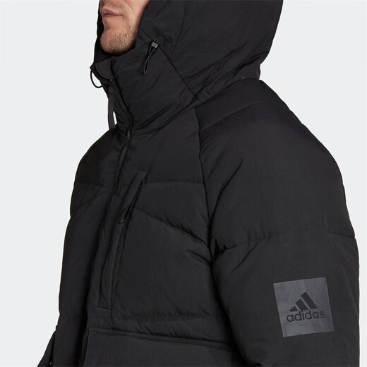 阿迪达斯 （adidas）外套男装冬款加厚保暖棉服户外运动连帽外套羽绒服夹克HN9930 HN9930 2XL 185/108A
