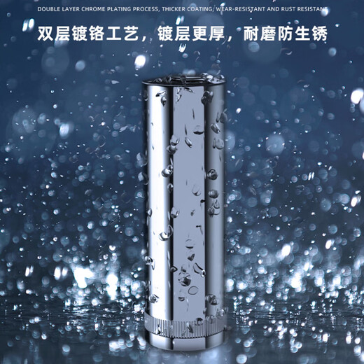 
OUOETY SATA extended sleeve 3/4 Xiaofei 3/8 Zhongfei 1/2 Dafei hexagonal sleeve head angle sleeve head sleeve Zhongfei 3/8[22mm] (model 12415)