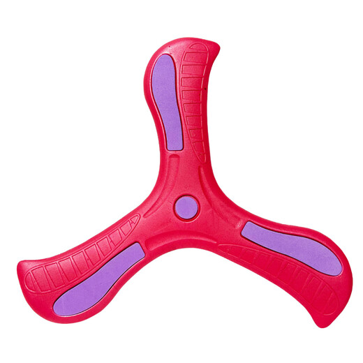 SEMALAM children's outdoor boys and girls three-leaf boomerangs back to Libiao parent-child sports fun UFO children's toys Boomerang-1 random
