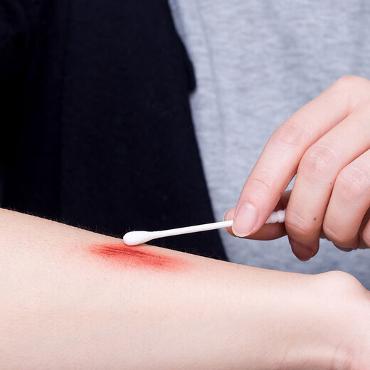 Camellia cotton swab ear cleaning cotton baseball multi-purpose household makeup double-ended cleaning cotton swab double-ended multi-purpose paper shaft cotton swab (300 pieces)