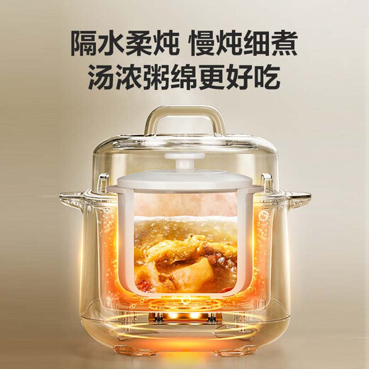 SUPOR (SUPOR) electric stew pot, soup pot, soup pot, water stew pot, bird's nest, baby food pot, electric steam pot, bb pot, mini porridge pot, DZ10YC866A multi-function pot