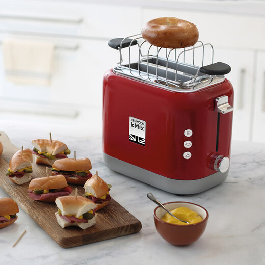 KENWOOD Toaster Toaster Toast Toaster Toast Toaster Home Baking Rack Oven Breakfast Artifact TCX751 Red