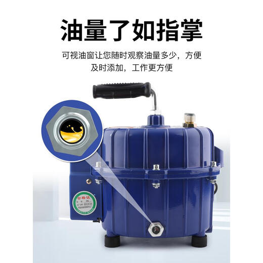 贤贵汽车空调抽真空泵 抽打两用真空泵冷媒加注轮胎打气 冰箱维修工具 汽车不可调双表