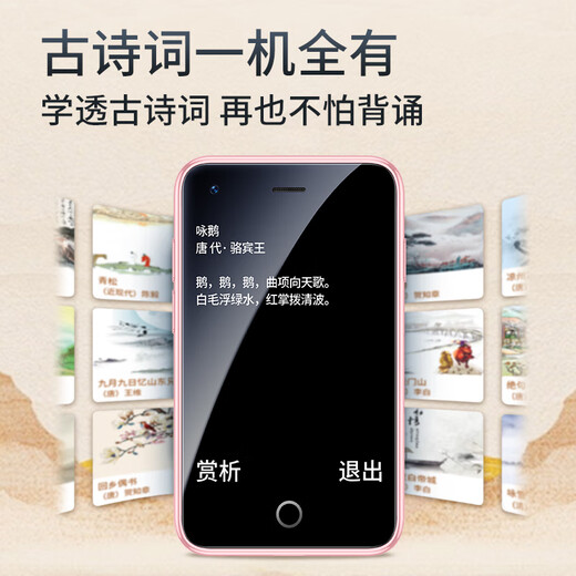 DUOWEI (DOOV) Q99 MINI Student Phone Mobile Phone 4G Accès complet au réseau pour quitter la dépendance Internet Dédiée GPS Positionnement Paiement VIDEO VIDEO CALL ULTRA LONG SOURCE TOCT SUR LIGNE LIGE LIGENS LIGENS ET MACHINE MACHINE GLACIER WHITE Version ordinaire [appel vidéo + positionnement GPS + paiement]