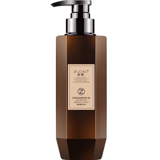 Zoao elastin for women's curly hair, special moisturizing and styling long-lasting gel cream, hair care essential oil, anti-frizz after perm, polypeptide essence elastin 400mL