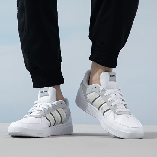 ADIDAS Men's Shoes 2024 Spring Nuevas zapatillas blancas bajas y cómodas zapatos casuales de cabecera de mesa clásico