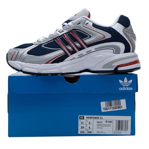 Clover (adidas) adidas Männerschuhe Reaktion Klassiker Retro Mode Low Top atmungsable Sneakers Ig6227 41