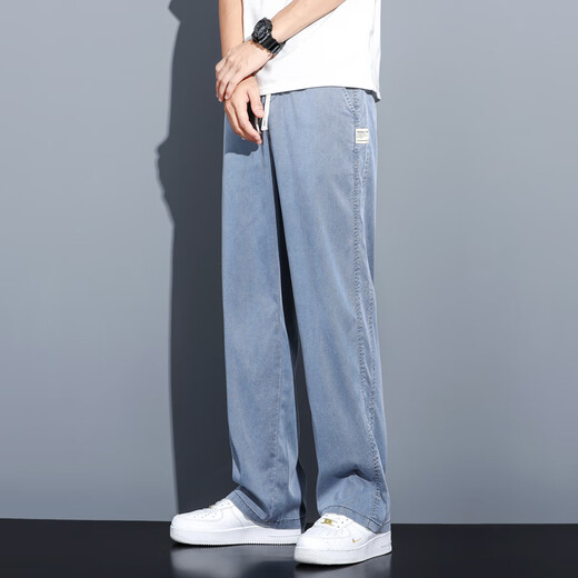 
Cotton jeans men summer pants men tense loose straight casual pants men 1048 blue (summer) thin XL (recommended 135-155Jin [Jin equals 0.5 kg])