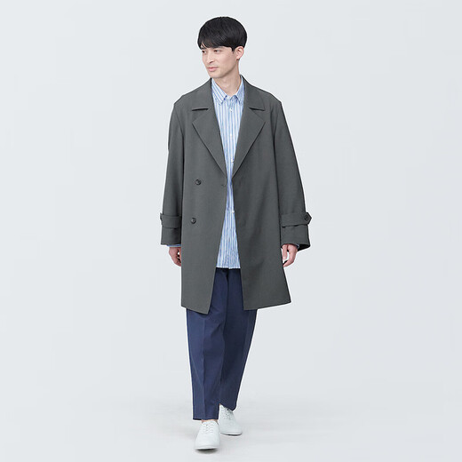 Мужской двухбортный пиджак Muji's Men's Swardbreaker Men's Spring и осень средней стати