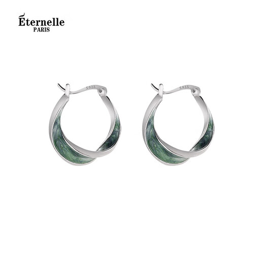 Eternelle French eternal French light luxury sterling silver earrings niche cold style earrings high-end earrings birthday gift