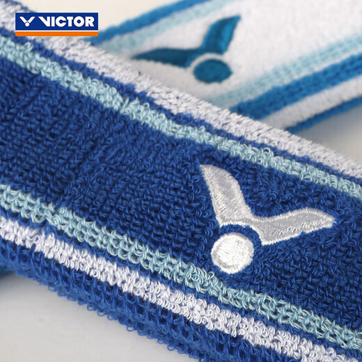 威克多（VICTOR）胜利运动发带男女羽毛球网球健身导汗带跑步吸汗头带止汗带SP136 SP136A漂白 均码