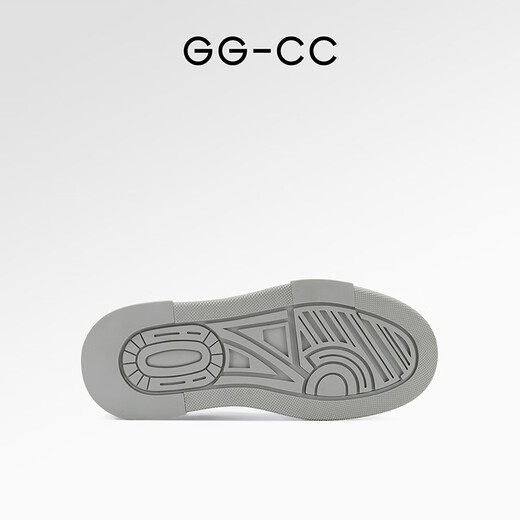 GG-CC [Phantom of Starlight] Nuevos zapatos de otoño zapatos de cuero de cuero genuino zapatos casuales para mujeres G24x9712 Gray 36