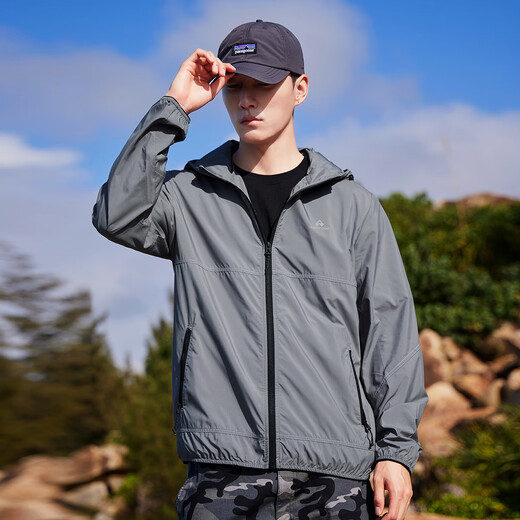 Pathfinder sun protection clothing men's UPF50+ lightweight anti-UV sun protection clothing summer outdoor sports fishing breathable skin clothing obsidian lime L