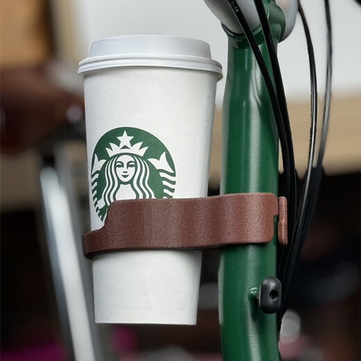 TKHE Fuyao suitable for brompton Xiaobu folding bicycle accessories water bottle holder quick release milk tea coffee cup holder marble white