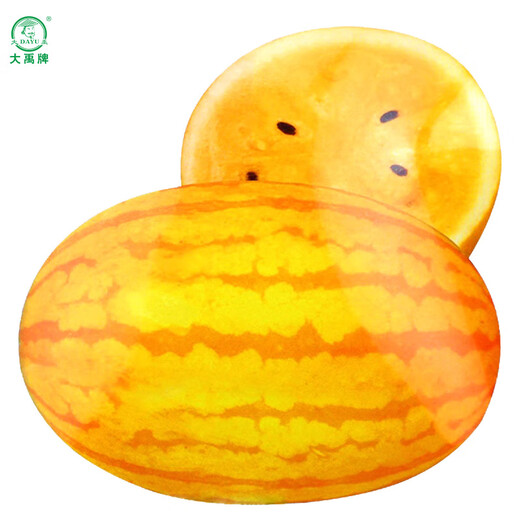 Dayu Yellow Heart Watermelon Seeds, Early Maturity, Yellow Skin, Red Flesh, Yellow Flesh, Special Xiaofeng Watermelon Seeds, Southern Fruit, Ansheng Huangmeiren, Yellow Skin Watermelon Seeds, 100 capsules
