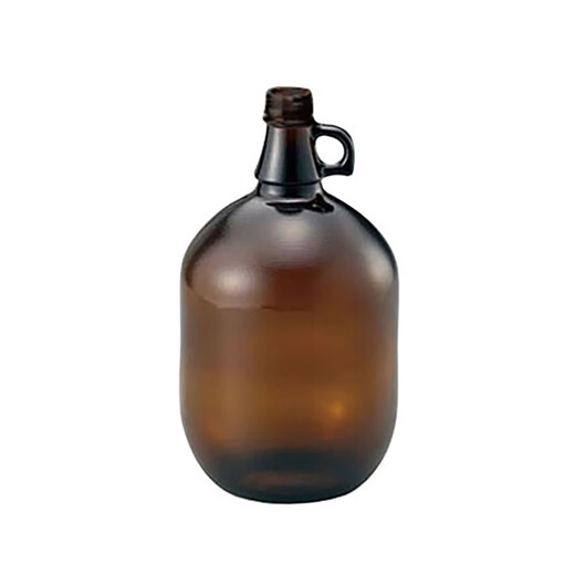4l Chromatographische chemische Reagenzflasche Flasche Matching Mobile Phase Flaschenkappe Methanol Ethanolflasche Vermeiden Sie Licht und Korrosionsbeständigkeit Ohrhubflasche Glas Gallone Flasche 2-9758-02 2-9758-02 Unreined 3,84L 1 Box (6 Teile)