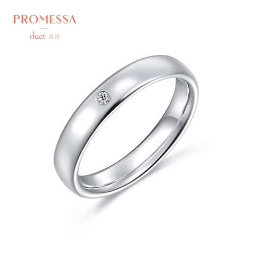 Chow Sang Sang PROMESSA Pt950 platinum ring couple wedding ring 91566R pricing 08 laps