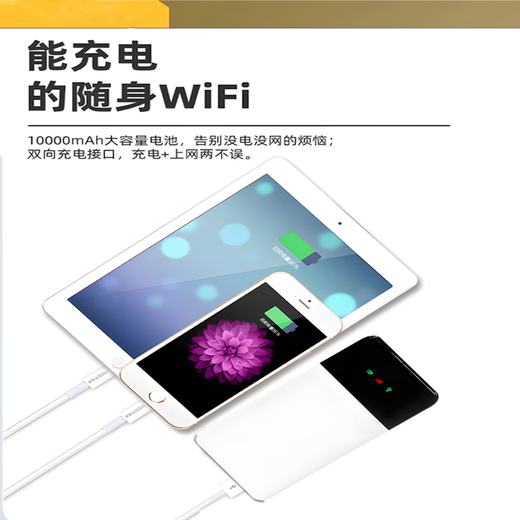 小讯智能【送一年免费流量】5g千兆随身wifi6 无限制流量免预存9.9月租新款三网通高速升级便携式车载宽带 1万毫安【至尊版】-赠送1年流量-双频多核 赠送 10G*5个月高速流量