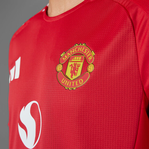 Adidas Manchester United Home Player Edition Fußball Kurzarm -Trikot -Herren Sommer Adidas Offizieller JF1291 Bright Red/Light Red XL