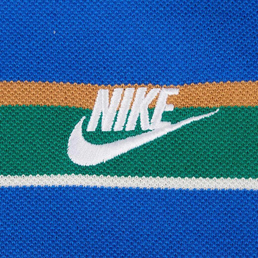 Nike Nike [大发发] Männer als M NK Club Stripe Polopolo Shirt fn3897-480 m