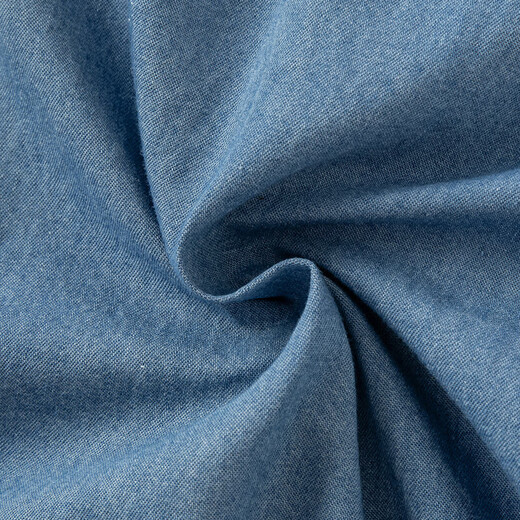 DAVE&BELLA children's long-sleeved tops boys' denim shirts medium and large children's clothes spring new children's clothing little boy's shirt denim blue ready stock 110 cm (recommended height 100-110cm)