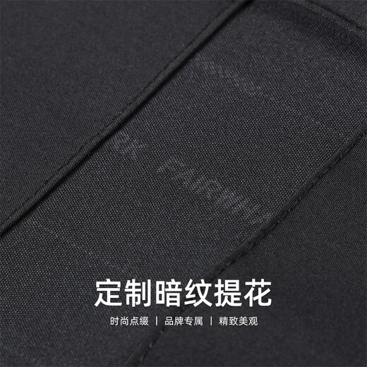 Mark Huafei Mountain Print Jacket Men's 2025 Autumn Trendy Letters Easy-Care Baseball Collar Jacket Black 311 XL /180