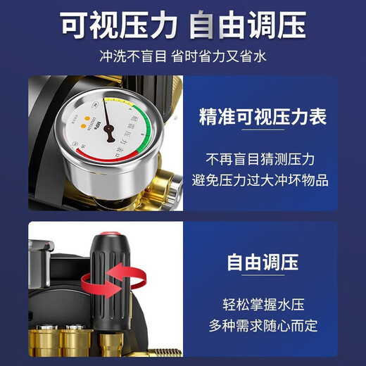 Black Cat Saint General car wash high-pressure water gun car wash machine high-pressure cleaning machine household 220v car wash high-pressure spray gun water spray gun car wash pump