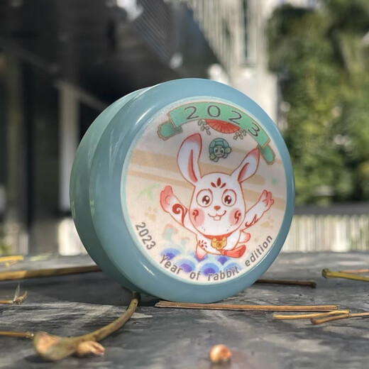 Crane Palace 2a Yo-Yo Blitzball Lightning Ball gespielt Kinder Live-Schlaf Yoyo Yo-Yo Fluoreszenzgelb-schwarz (10 Seile geben) 2A-Version [Recycling ist empfindlich und für 2A-Kreisverkehr geeignet