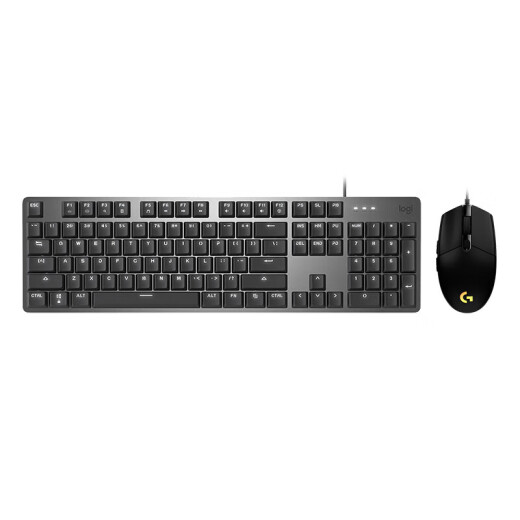 罗技（Logitech）K845机械游戏办公键盘 G102二代 游戏鼠标 有线电竞鼠标 键盘鼠标套装 K845红轴+G102黑
