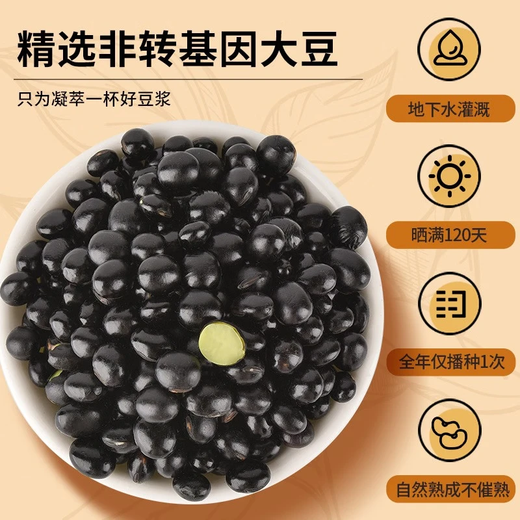 
Biandu Shop, pure black bean and soy milk powder, independent packaging, 0 sugar added pregnancy fat soybean powder, original women's fat New Year's gift box, 2 boxes of pure black bean and soy milk powder, total 1050g