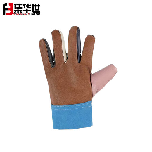 Jihuashi Industrial Labor Machinery Leather Gloves [Ordinary/120 pairs] JHS-1478