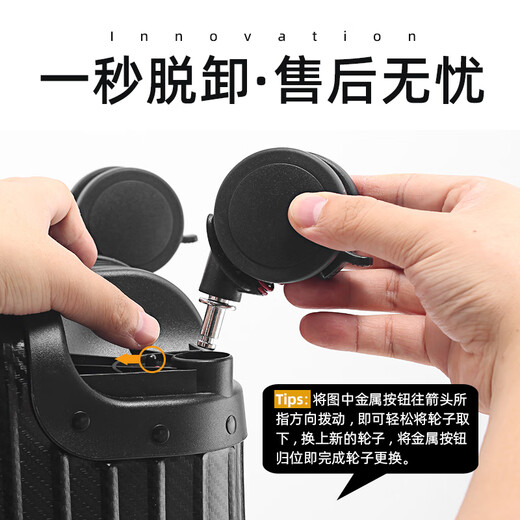 乌尼莫克（Uniamog）德国品牌登机箱行李箱全铝镁合金旅行箱金属拉杆箱小型密码箱皮箱 量子灰-旗舰款 升级加厚防刮耐磨 25英寸 /弹簧减震万向轮+一键刹车