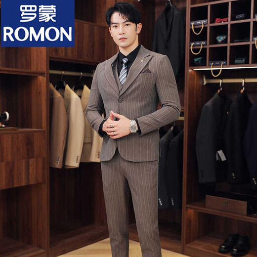 Костюм Romon Men's Slim-Fiting и Slim-воротнич