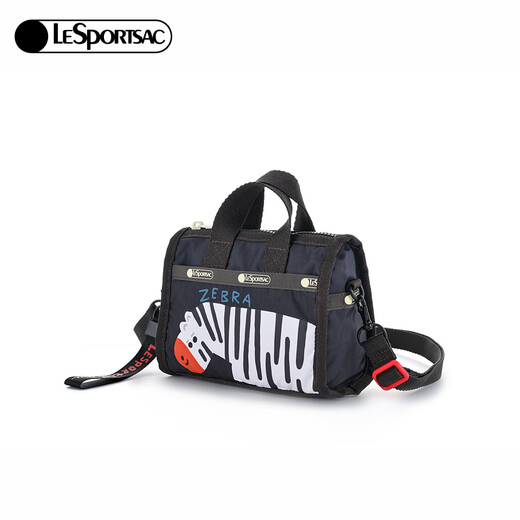 LeSportsac new funny duck joint crossbody bag cute printed clutch bag shoulder bag gift for girls Zebra