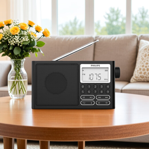 Philips (Philips) TAR3878 Полнополосная радиополосная высокопрофильная качественная портативная многофункциональная многофункциональная коротковолновая частотная модуляция вещания Профессиональная зарядная карта полупроводника Bluetooth Audio Player Standard + Зарядка