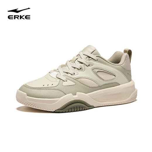 Hongxing Erke Herren Sommer Neue Outdoor-Herrenschuhe gespleißte kontrastierende Farbe dicker Sohle erhöhter Anti-Rutsch-Freizeitschuhe für Männertausendschichten