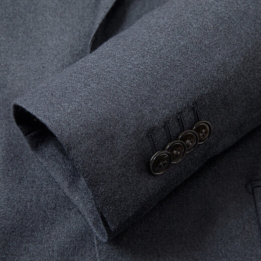Peromon wool mulberry silk - the same style in the mall, high-end semi-linen lining, light luxury wool suit, men's suit suit