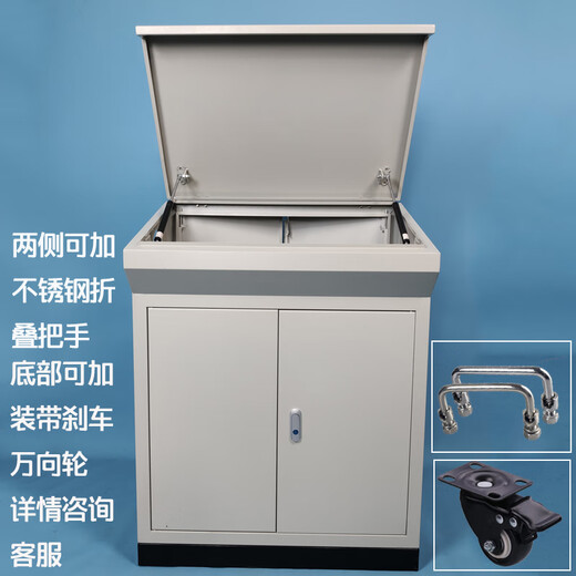 Yu Mengzhe thickened imitation Rittal cabinet PLC electrical control cabinet electric control cabinet piano-type inclined plane operating table with 1.2 meters 38 deep double mounting plate imitation Rittal cabinet