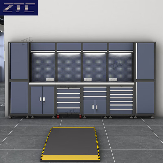 Ji Litian Auto Repair Workstation Tool Cart Combination Tool Cabinet Multifunctional Bicycle Repair Workbench Auto Repair Work Erlian Z02