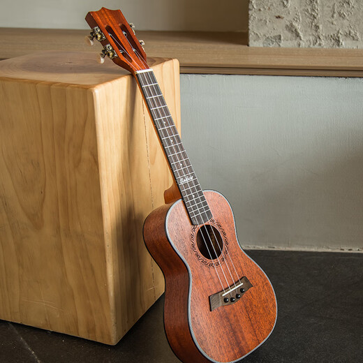 Andrew Ukulele Anfänger Vintage Mahagoni Small Gitarre 23-Zoll [Vektor] Retro-Farbe