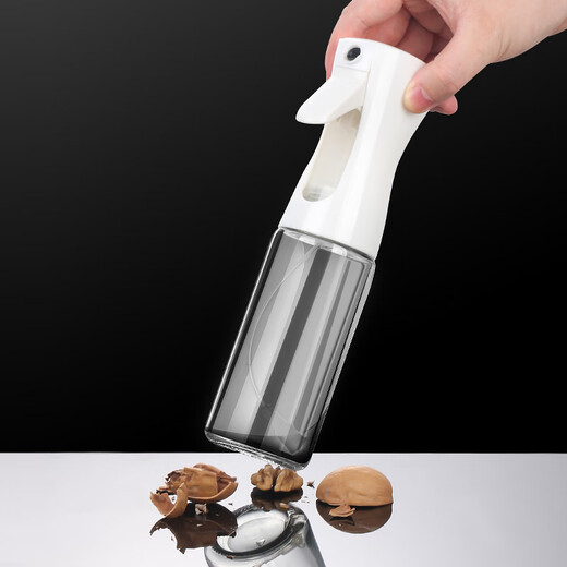 Baijie atomized oil spray bottle kitchen special push-type barbecue spray bottle oil control artifact oil spray bottle seasoning bottle 220ml