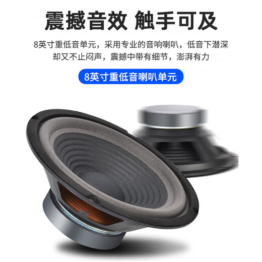 索爱（soaiy）CK-M38 款套装家庭影院ktv唱歌全套设备 专业功放机低音炮 家用商用会议设备蓝牙音箱WK19