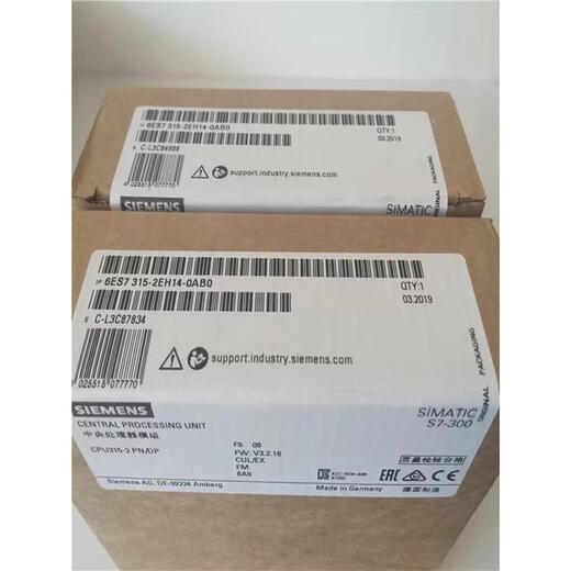 Siemens 6ES7315-2EH14-0AB0CPU315-2 PNDP module 6 6ES7315-2EH14-0AB0