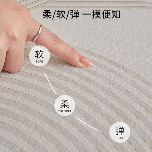 布迪思地毯卧室大面积满铺家用客厅毯沙发茶几轻奢防滑毯简约可定制地毯 现代6174【加厚圈绒】 240*400CM【属于定制不退换】